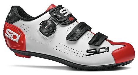 Paire de chaussures sidi alba 2 blanc rouge