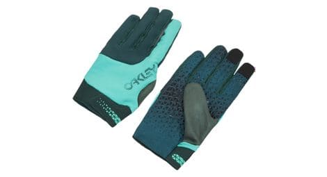 Oakley off camber mtb long gloves green s