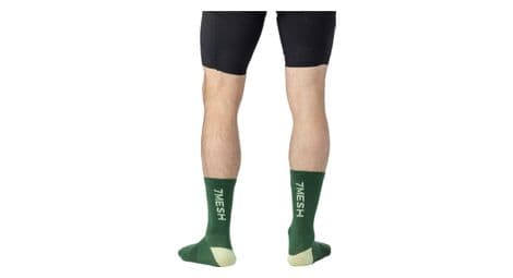 Unisex 7mesh ashlu merino socken grün