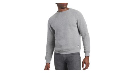 Chrome issued fleece crew uomo grigio