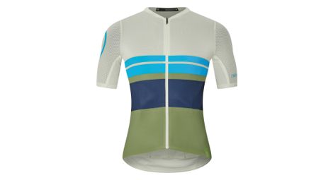 Maillot manga corta endura pro sl azul/verde