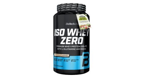 Iso whey zero (908g) - biotech usa - cookies -  whey isolate