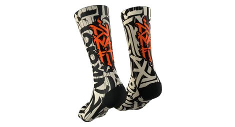 Chaussettes Dynafit Trail Blanc/Noir/Orange