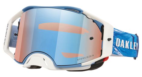 Gafas de MTB Oakley Airbrake MX Chase Sexton Blanco/Prizm MX Sapphire Iridium/Ref.: OO7046-H8