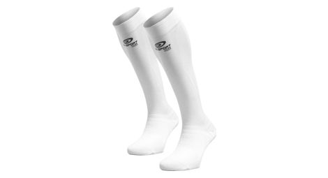Paire de chaussettes bv sport prorecup elite evo blanc