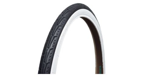 Pneu michelin city junior 24 tringle rigide noir blanc