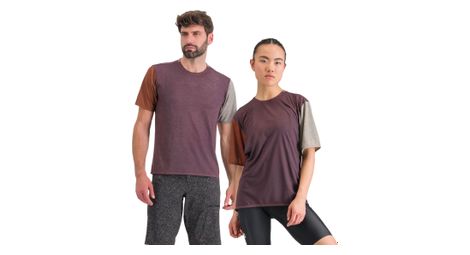 T shirt technique unisexe sportful sky rider giara violet