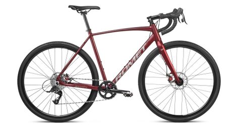 Velo gravel 700c romet boreas 1 lite bordeaux