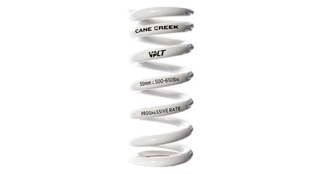 Ressort d'amortisseur cane creek valt progressive 55mm x 500-610 lbs