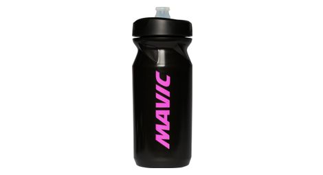 Bidon mavic cap soft 650ml noir/rose