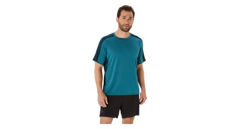 Maglia a maniche corte asics fujitrail elite blu uomo