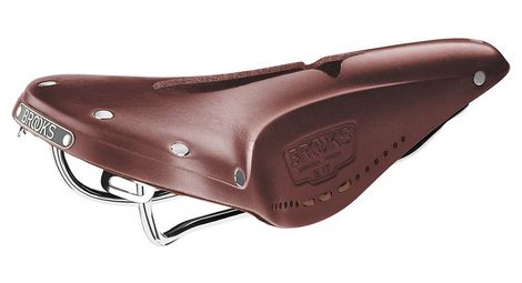 brooks england b17 narrow carved brown saddle