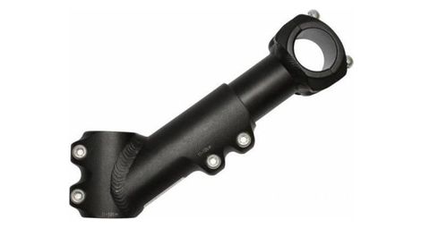 potence tandem noir reglable en longueur 135 à 170mm fixation 27.2 pour cintre 31.8mm