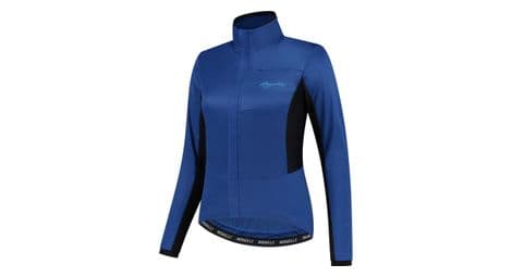 Veste velo hiver rogelli barrier - femme - bleu