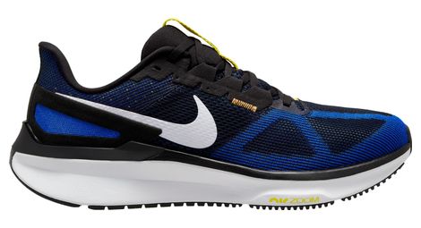 Nike air zoom structure 25 running shoes black blue