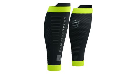 Compressport r2 3.0 flash sleeves black/fluorescent yellow t1