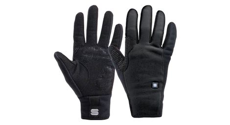 Gants longs enfant sportful noir