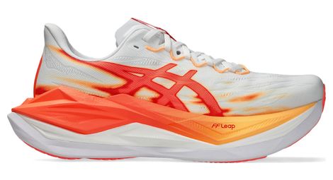 Chaussures Running Asics Superblast 3 Blanc/Orange Unisexe