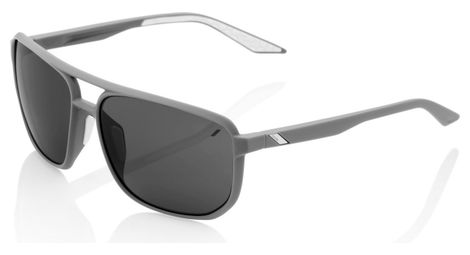 Lunettes 100 konnor soft tact gris smoke lens