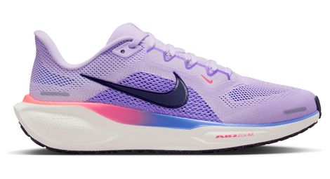 nike pegasus 41 women s running shoes in purple blue