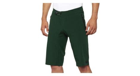 Pantalones cortos 100% celium forest green