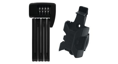 Abus Bordo Lite Mini Combo 6055C/60 Faltschloss Schwarz + SH Halterung