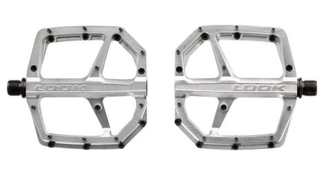 Paire de Pédales Plates Look Trail Roc+ Argent