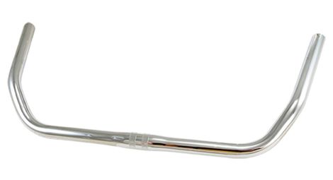 Cintre velo city acier d25 4 chrome ergotec l550mm haut 40mm 74 636gr