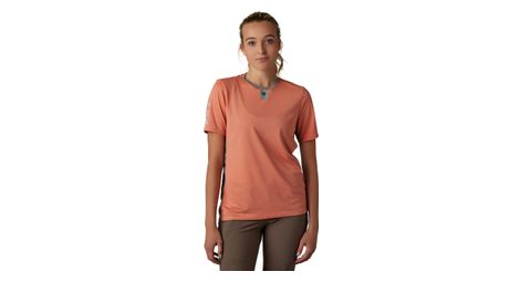 Maglia fox defend donna a manica corta rosa