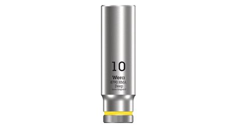 Wera-Douille longue Zyklop 1/4 - 10 mm