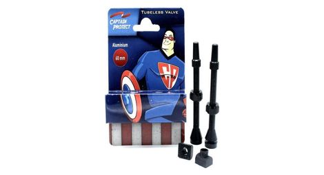 Captain protect - paire de valves alu. 60 mm - noir