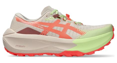 Chaussures Trail Asics Trabuco Max 5 Rose/Vert Femme