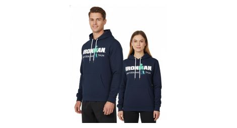 Felpa con cappuccio Ironman Switzerland Navy