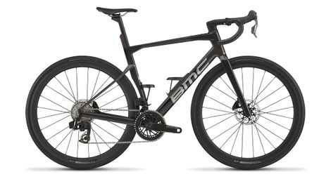 Vélo de Route BMC Roadmachine 01 Two Sram Force AXS 12V 700 mm Noir Carbone 2027