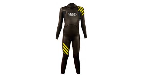 Combinaison Néoprène Mako Reef Shark Noir/Jaune Enfant