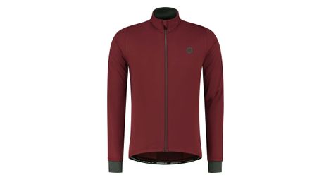 Veste velo hiver rogelli essential - homme - bordeaux