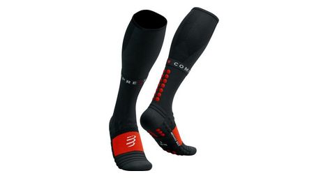 Compressport Full Socks Winter Run Schwarz/Rot