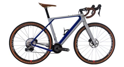 3t exploro max gravel bike shimano grx 11s 650b grigio blu arancione 2022 m / 168-180 cm