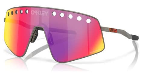 Lunettes oakley sutro ti sweep mat gunmetal / prizm road / ref : oo6025-0338