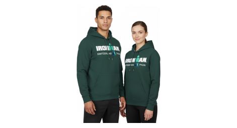Felpa con cappuccio Ironman Switzerland Verde