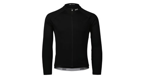 Poc thermal lite long sleeve jersey black