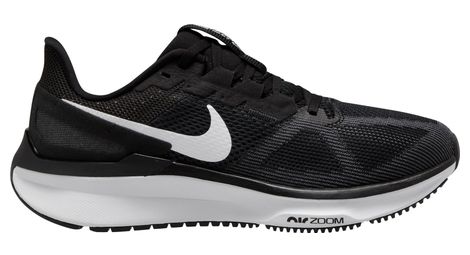 Nike air zoom structure 25 scarpe da corsa donna nero bianco 40