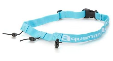 Ceinture porte dossard aquaman bleu