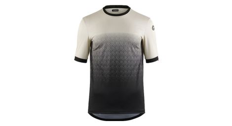 Assos trail t3 zodzilla beige mtb short sleeve jersey