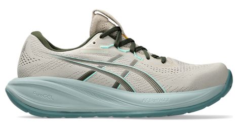 Scarpe da corsa Asics Gel-Cumulus 28 Beige/Verde da uomo