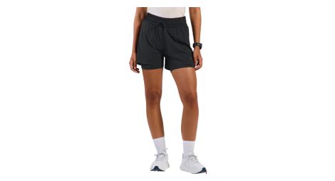 Short Running 2-En-1 Odlo Zeroweight 3" Noir Femme