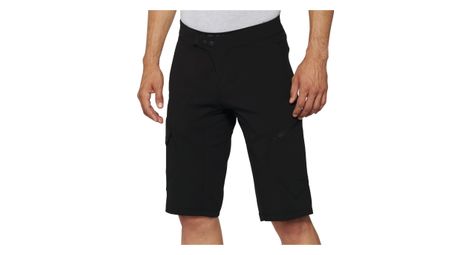 Short 100 ridecamp avec doublure noir