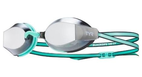 Lunettes de natation femme tyr blackops 140 miroir vert silver
