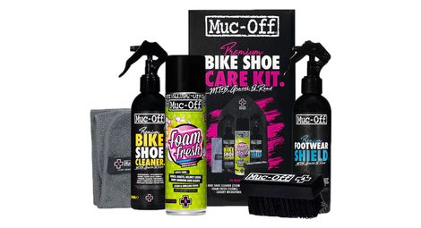 Kit d'entretien chaussures de vélo muc-off premium