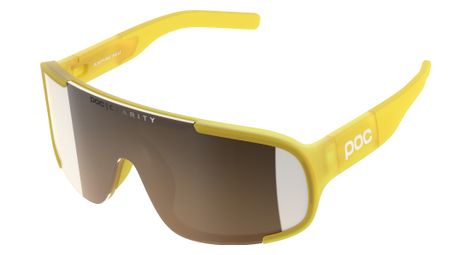 Lunettes poc aspire mid jaune brown silver miror